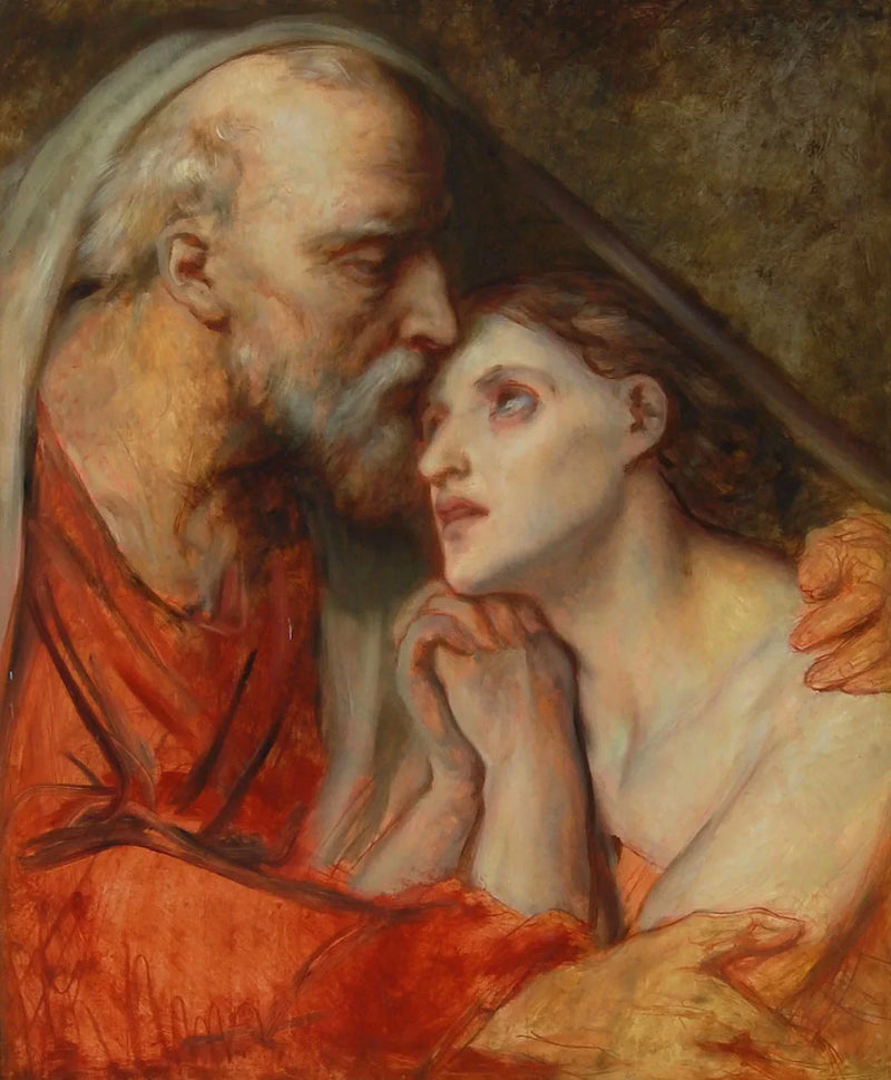 Den barmhärtige sonens återkomst - Ary Scheffer