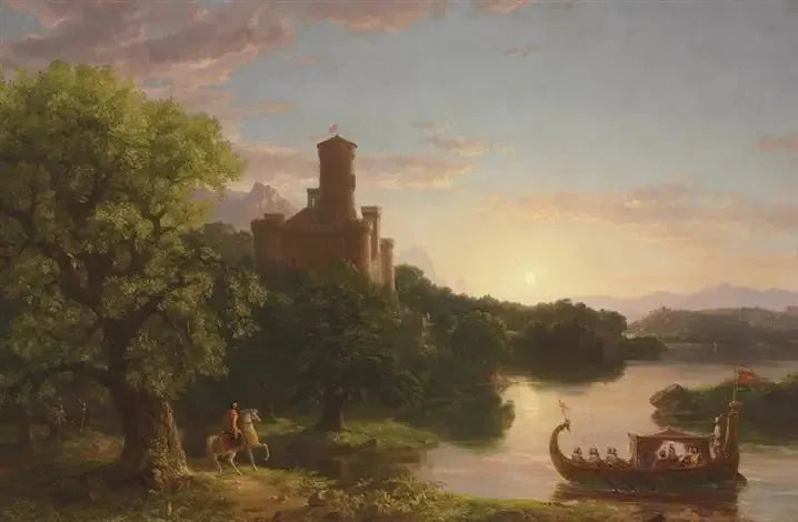 Turneringens återkomst - Thomas Cole