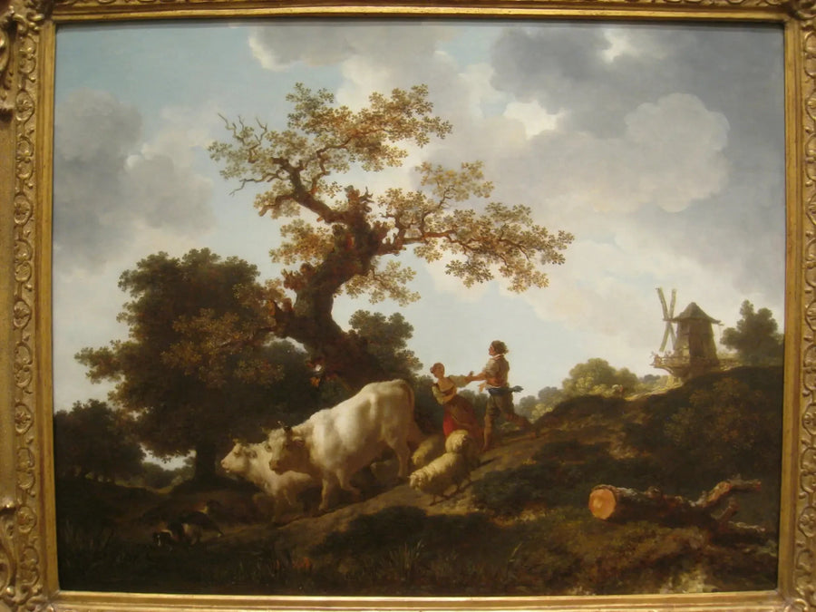 Hjordens återkomst - Jean-Honoré Fragonard