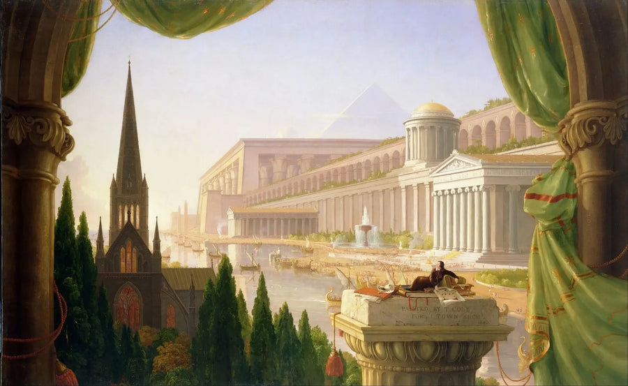 Arkitektens dröm - Thomas Cole
