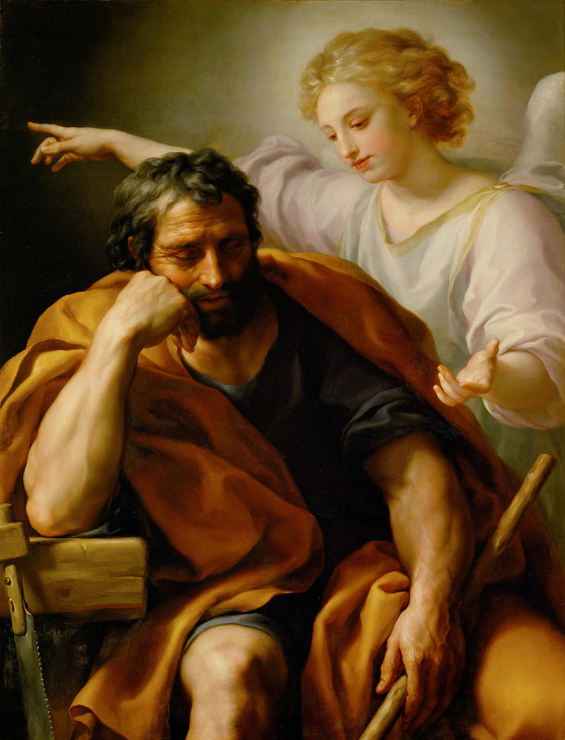 Sankt Josef's dröm - Anton Raphael Mengs