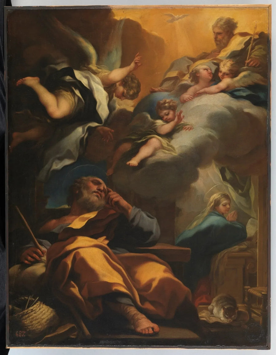 Sankt Josefs dröm - Luca Giordano