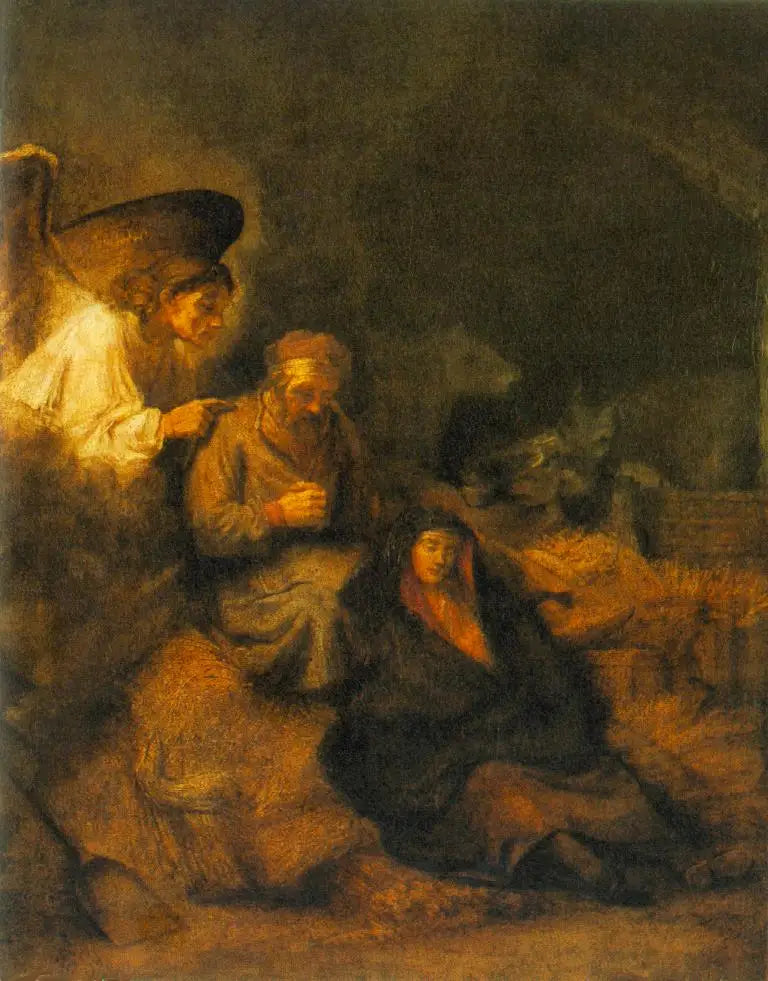 Sankt Josefs dröm - Rembrandt