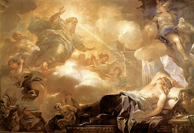 Salomons dröm - Luca Giordano