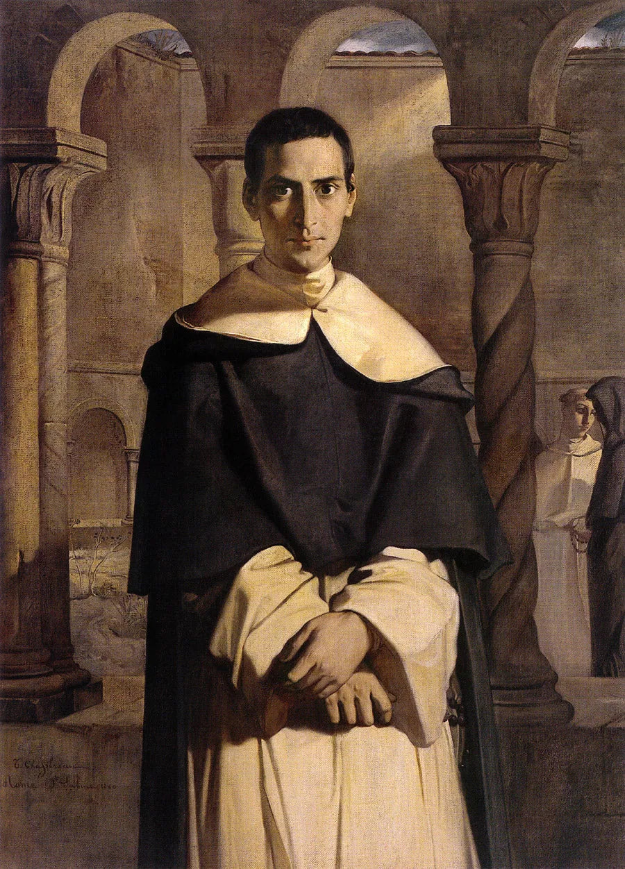 Rev. Father Dominique Lacordaire av dominikanska orden - Théodore Chassériau