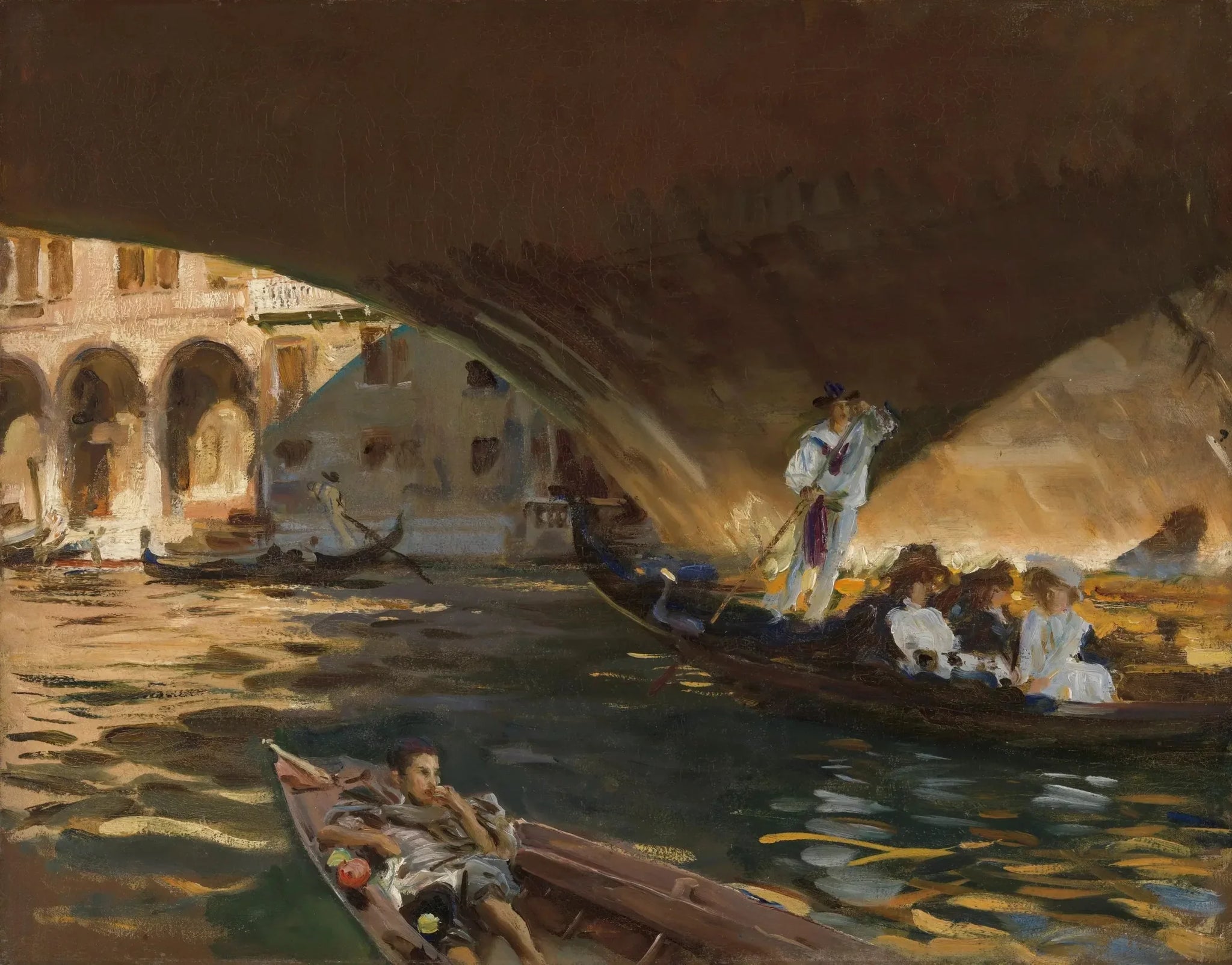 Le Rialto - John Singer Sargent image 1 tableau peint à l’huile sur toile