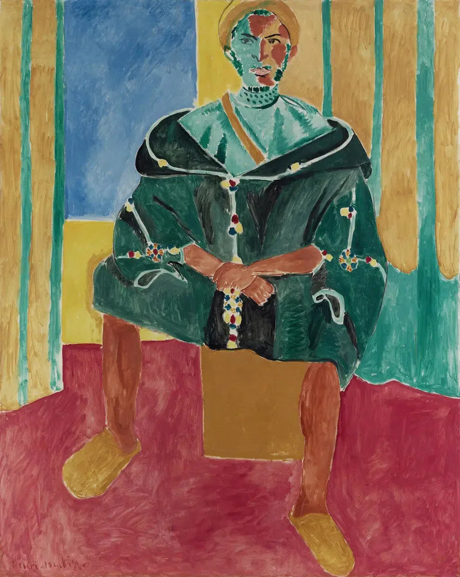 Den sittande rifain - Henri Matisse
