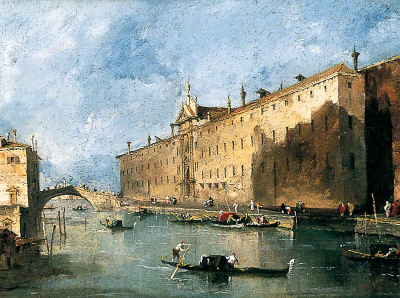 « Rio dei mendicanti » - Francesco Guardi