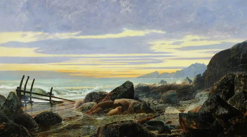 Järnstranden - John Atkinson Grimshaw