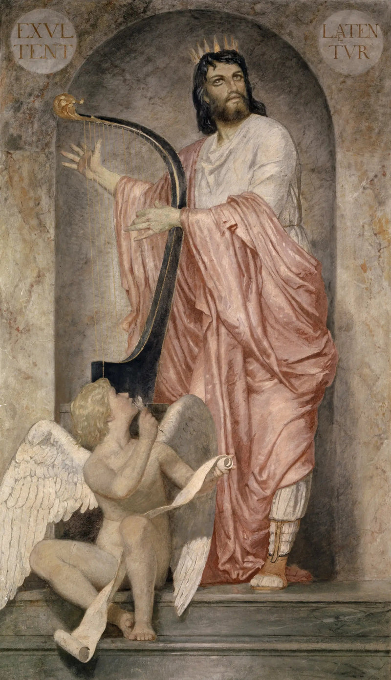 Davidkungen - Arnold Böcklin