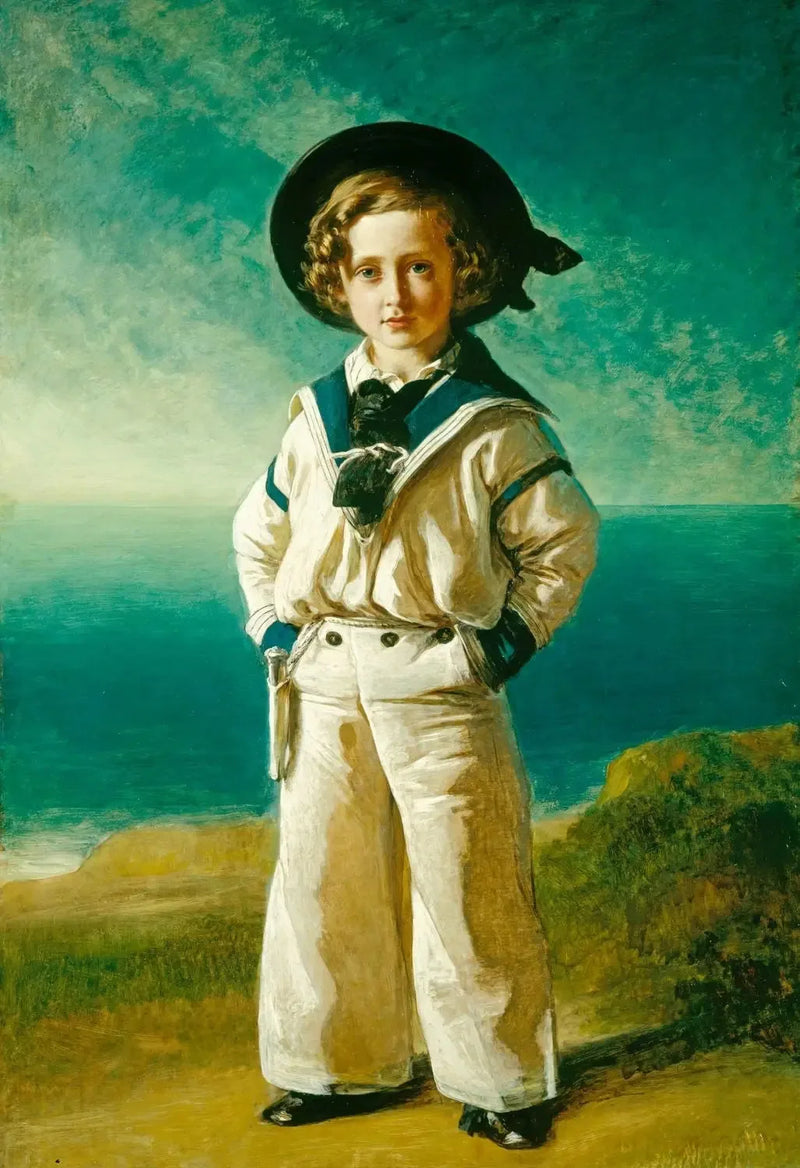 Kung Edvard VII (1841-1910), medan Albert Edvard, Walesprins - Franz Xaver Winterhalter