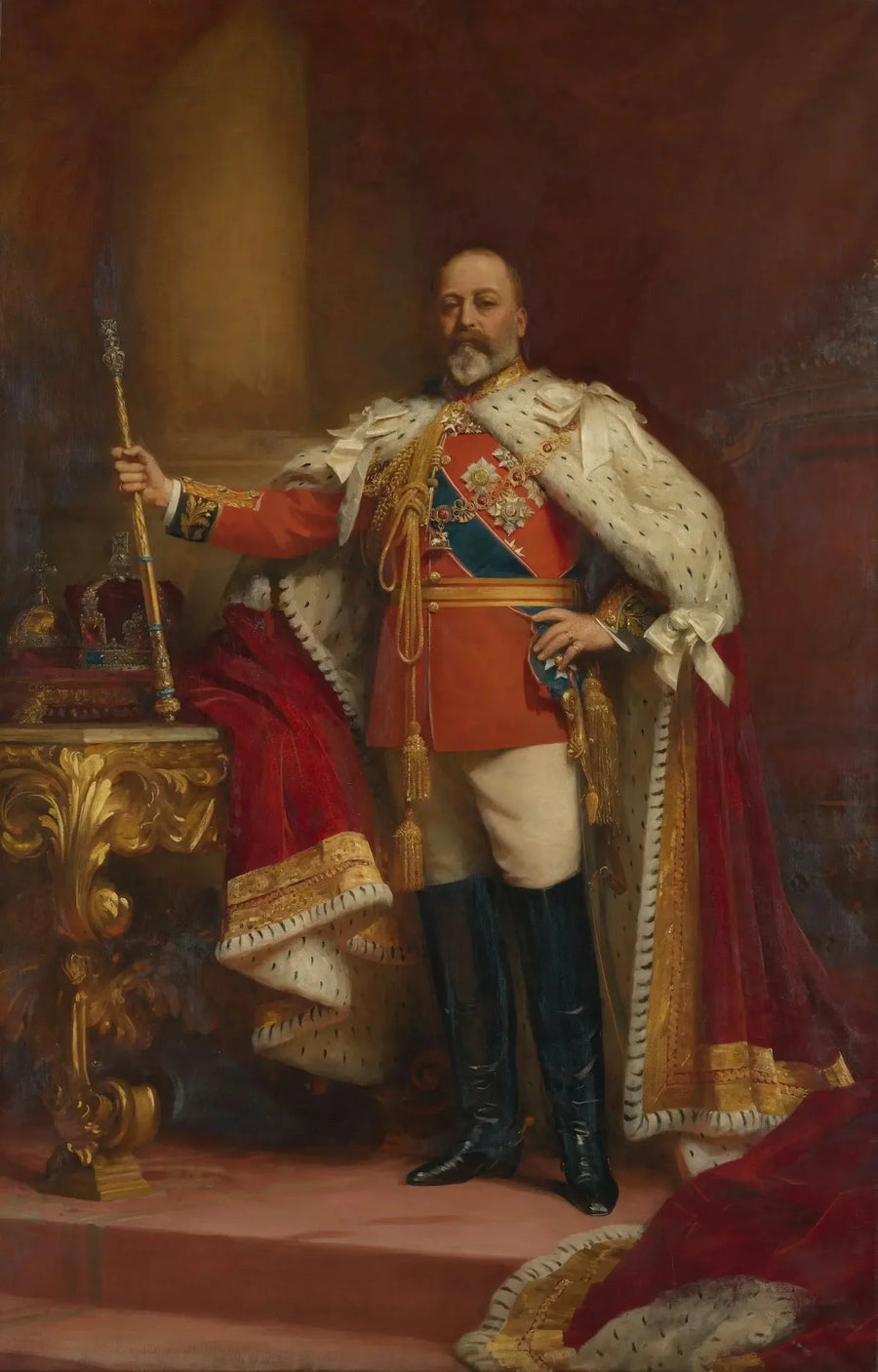 Kung Edvard VII (1841-1910) - Luke Fildes
