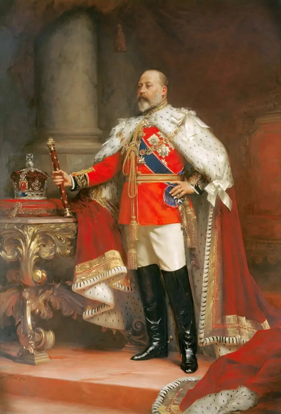 Kung Edvard VII (1841-1910) - Luke Fildes