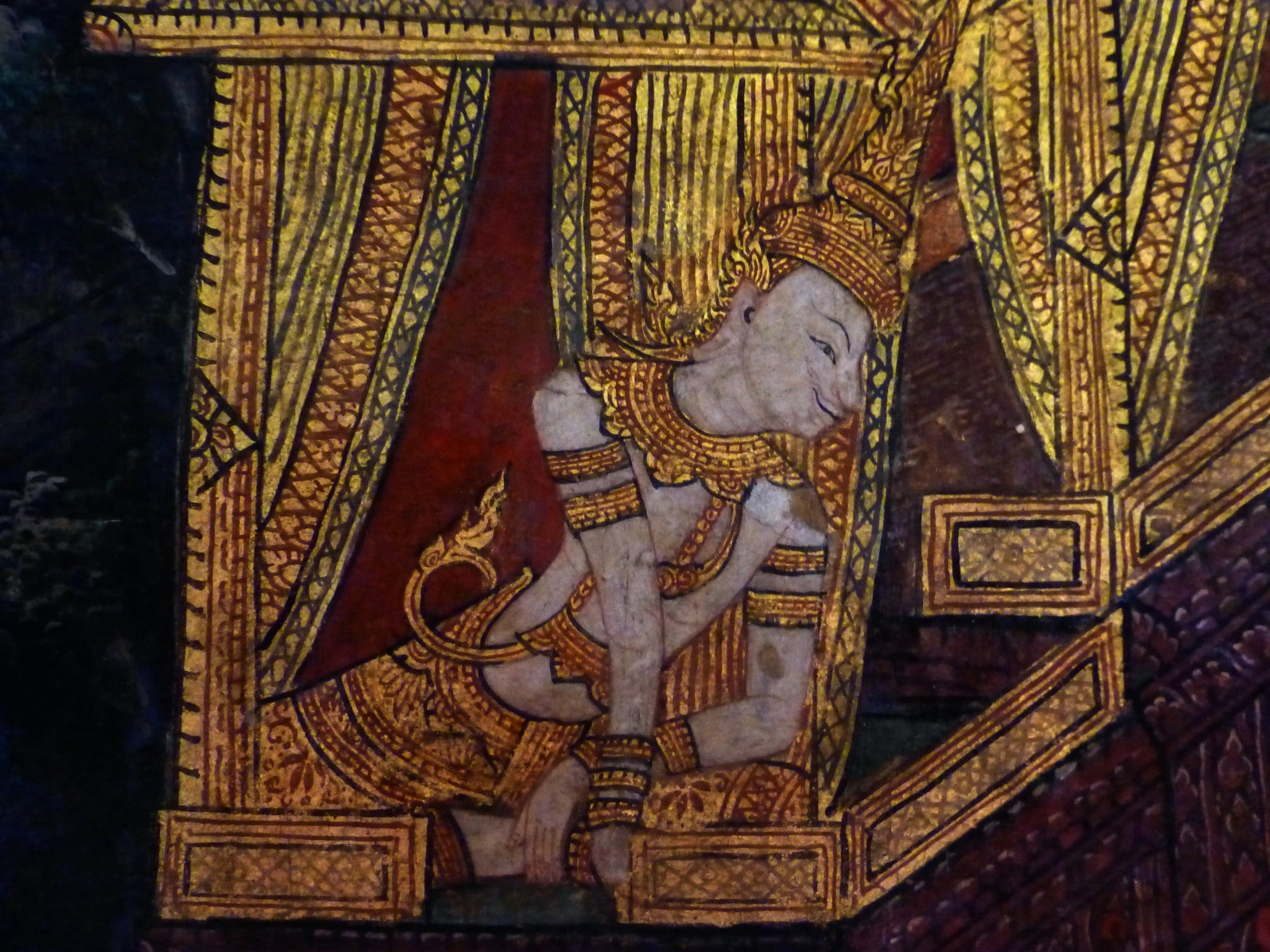 Le Roi en audience, Ateliers de Wat Suthat, XIXe siècle