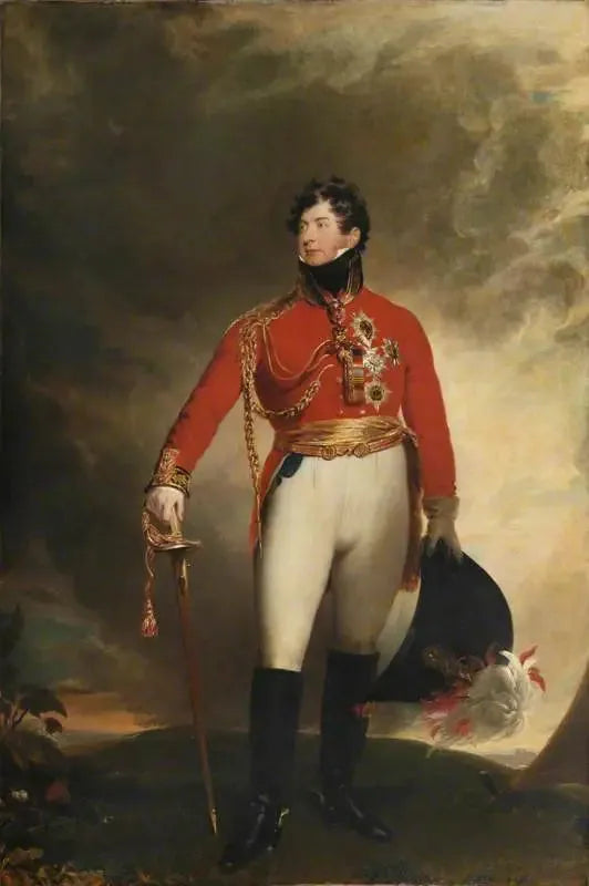Kung George IV (1762-1830) som prinsregent - Thomas Lawrence