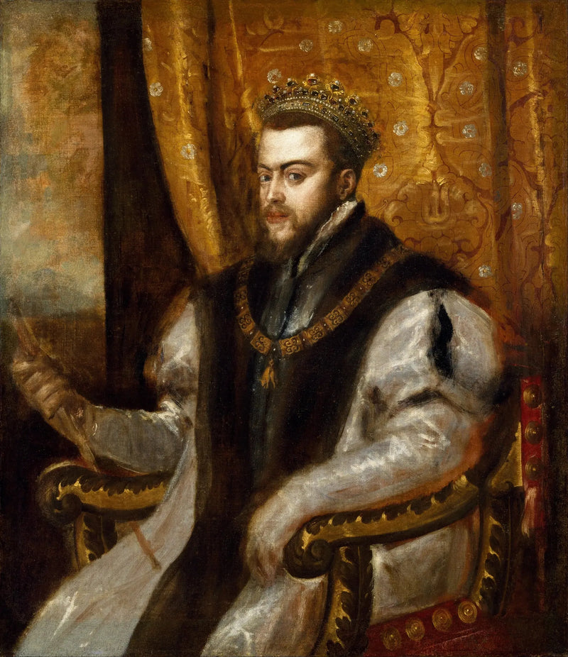 Kung Filip II av Spanien - Titian