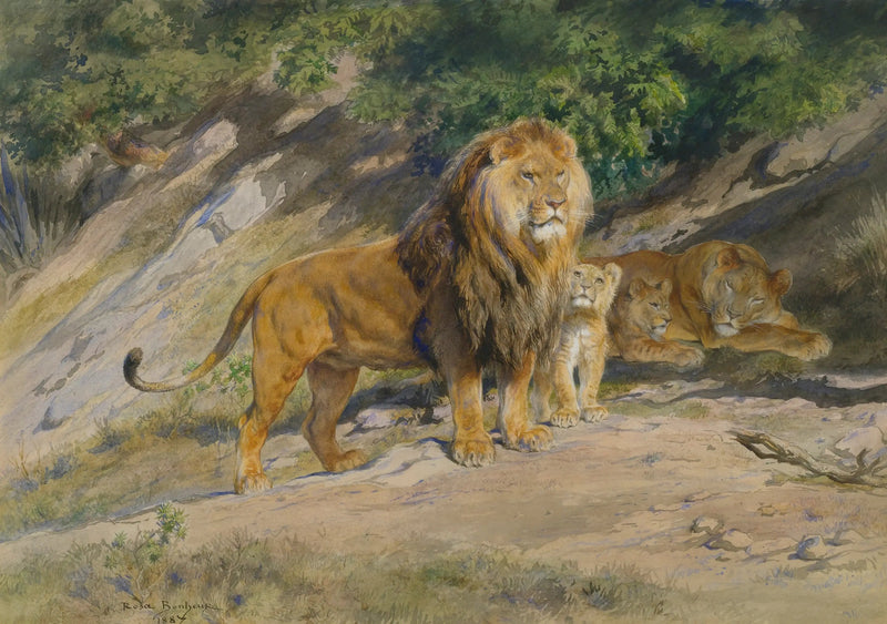 Kungen tittar - Rosa Bonheur