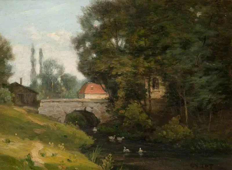Mölndiket - Jean-Baptiste Camille Corot