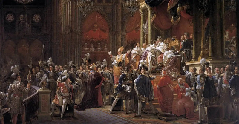 Kroningen av Karl X - François Gérard