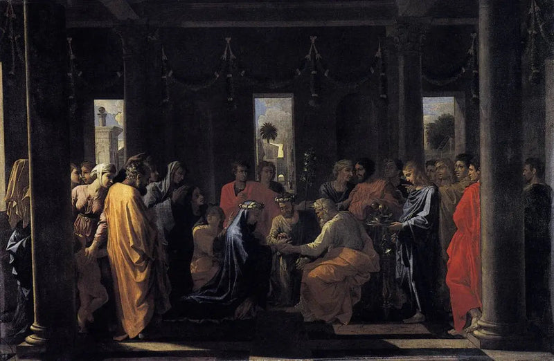Äktenskapets sakrament - Nicolas Poussin