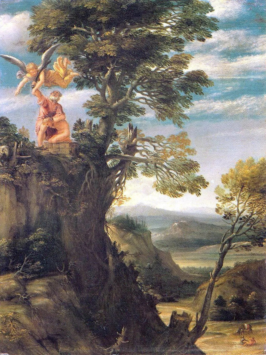 Abrahams Offer - Annibale Carracci