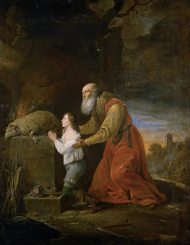 Abrahams offer - David Teniers den yngre