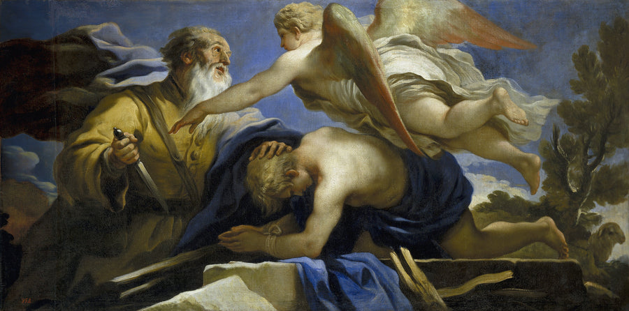 Isaks offer - Luca Giordano