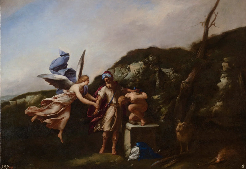 Isaks offer - Luca Giordano