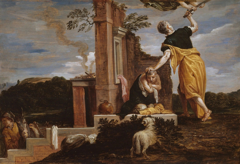 Isaks offer till Abraham - David Teniers den yngre