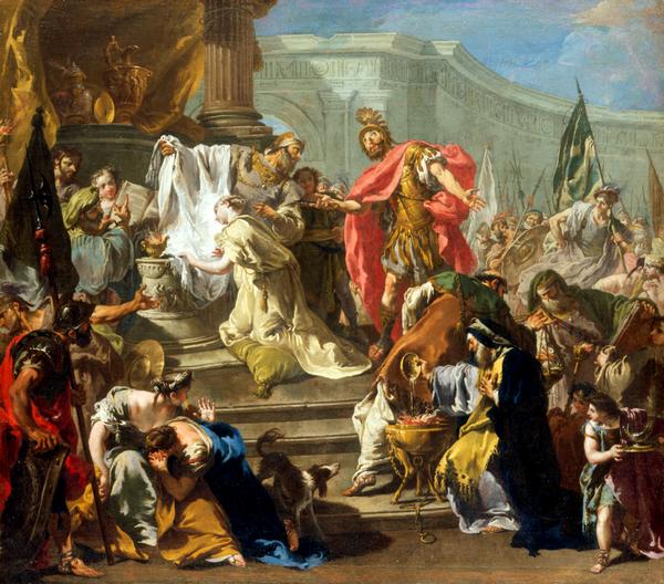 Le Sacrifice de la fille de Jephté (Pittoni Southampton) - Giovanni Battista Pittoni - Alpha Reproduction