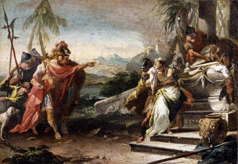 Polyxènes offer - Giovanni Battista Pittoni