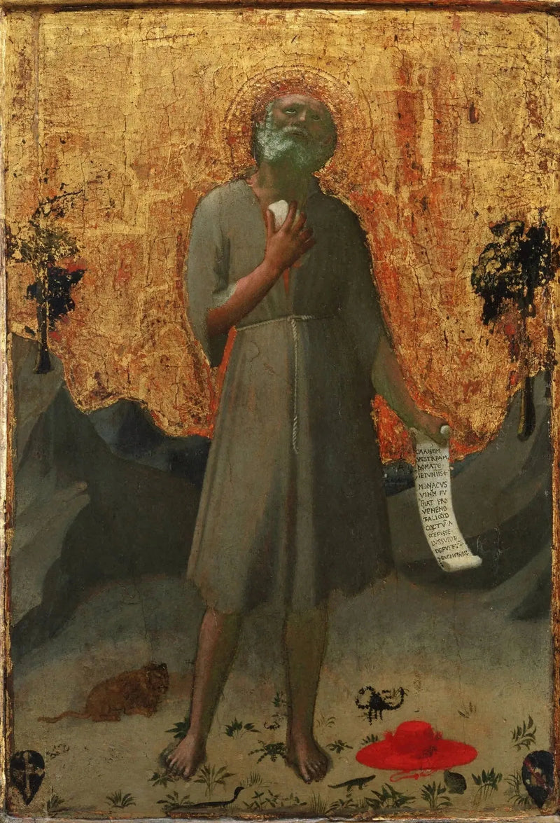 Den botande Sankta Hieronymus - Fra Angelico