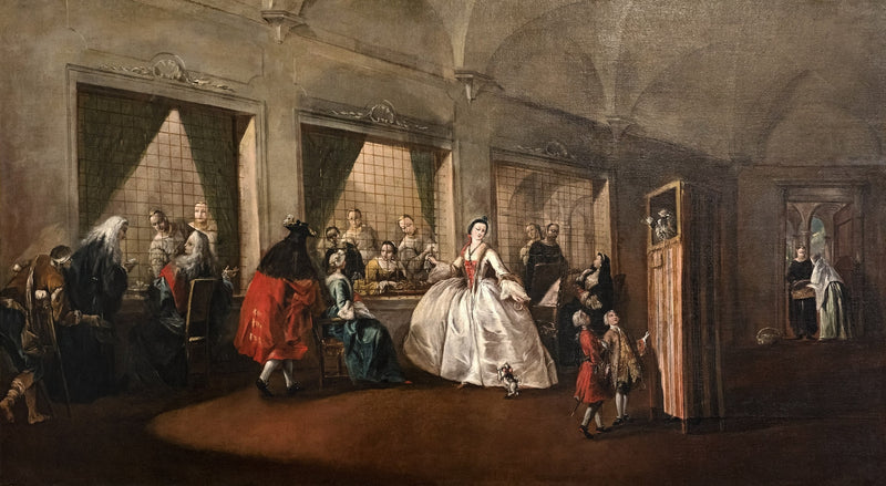 San Zaccarias nunors salong - Francesco Guardi