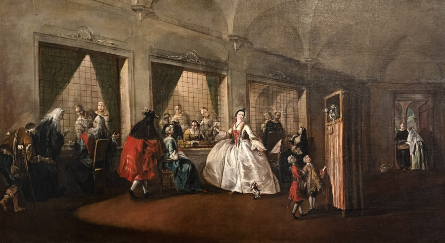 San Zaccarias nunors salong - Francesco Guardi