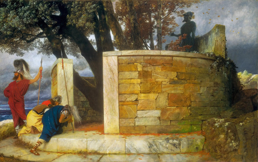 Herkuleshelgedomen - Arnold Böcklin