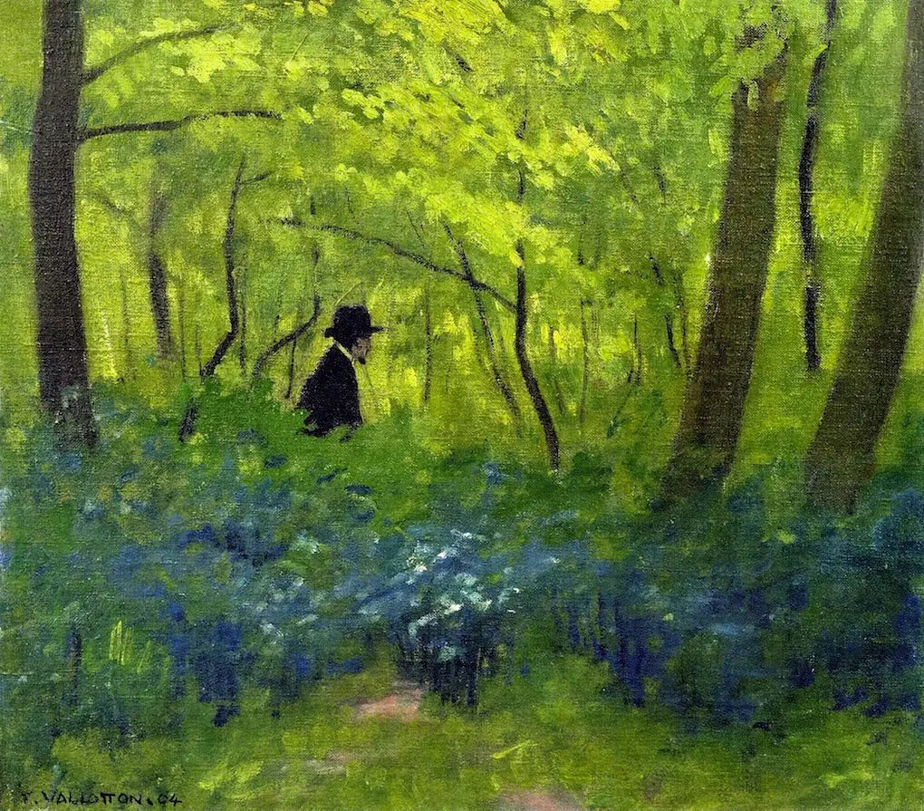Le satyre dans le Bois de Boulogne - Félix Vallotton - Alpha Reproduction