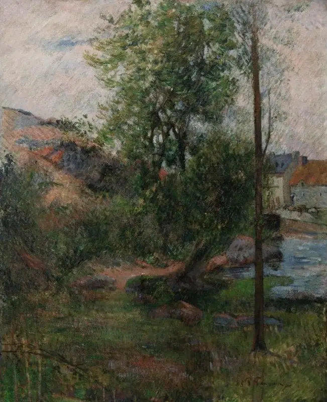 Pilen vid Aven - Paul Gauguin