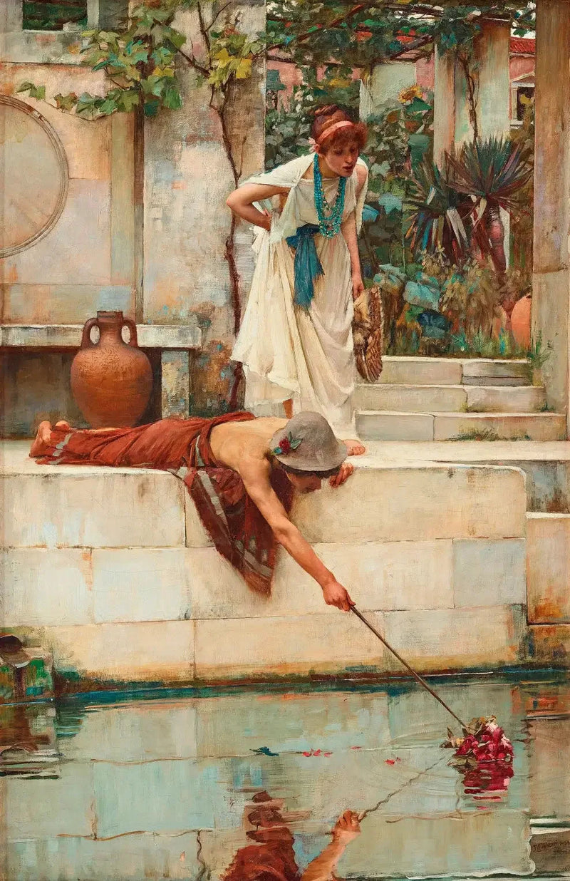 Räddningen - John William Waterhouse