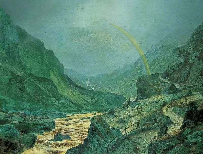 Förlovningsringen - John Atkinson Grimshaw