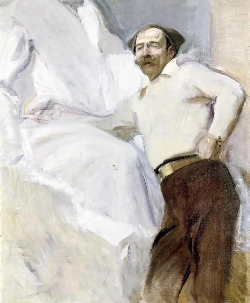 Skulptören, Mariano Benlliure och Gil - Joaquín Sorolla