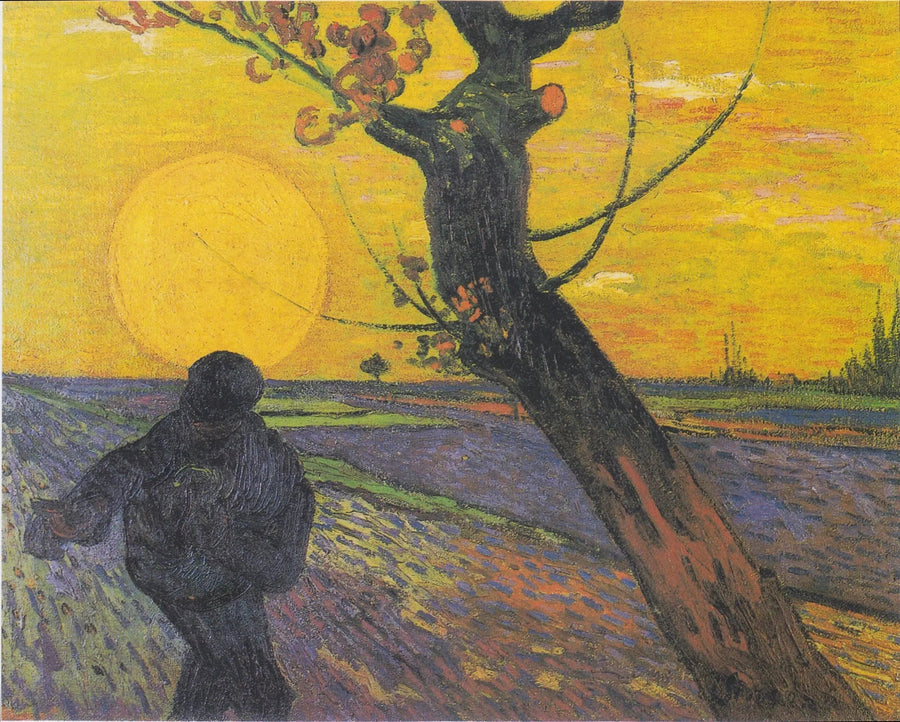Sädesmannen i solnedgången - Vincent van Gogh