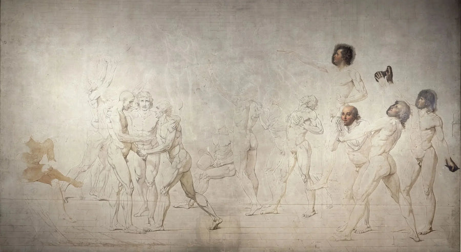 Spelarnas ed - Jacques-Louis David