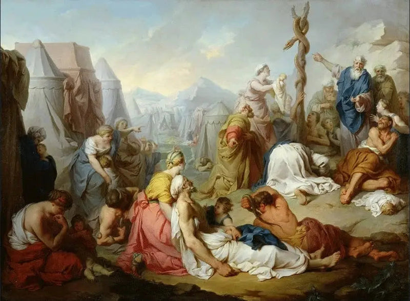 Bergormen av brons - Pierre Subleyras