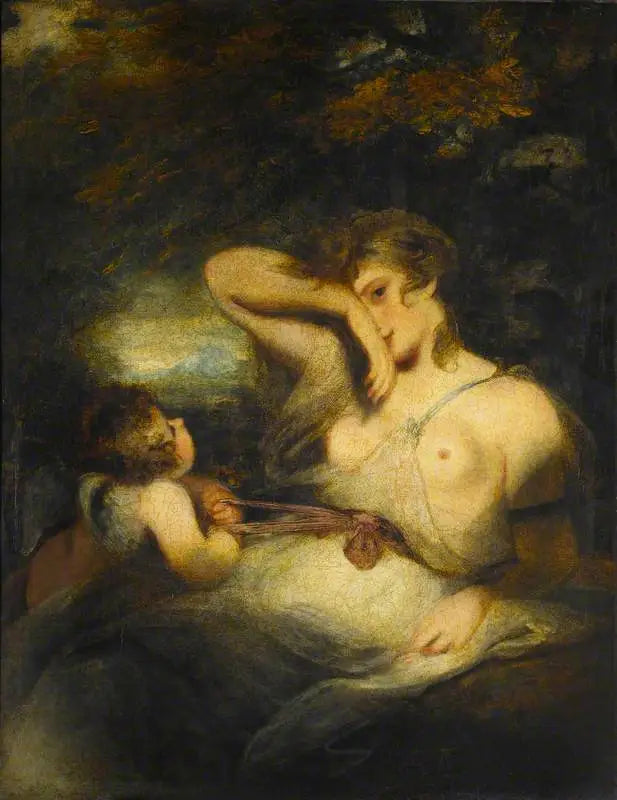 Ormen i gräset (Kärleken frigör skönhetszonen) - Joshua Reynolds