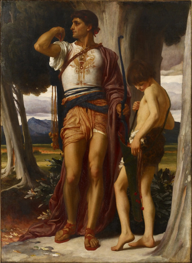 Jonathans tecken till David - Frederic Leighton