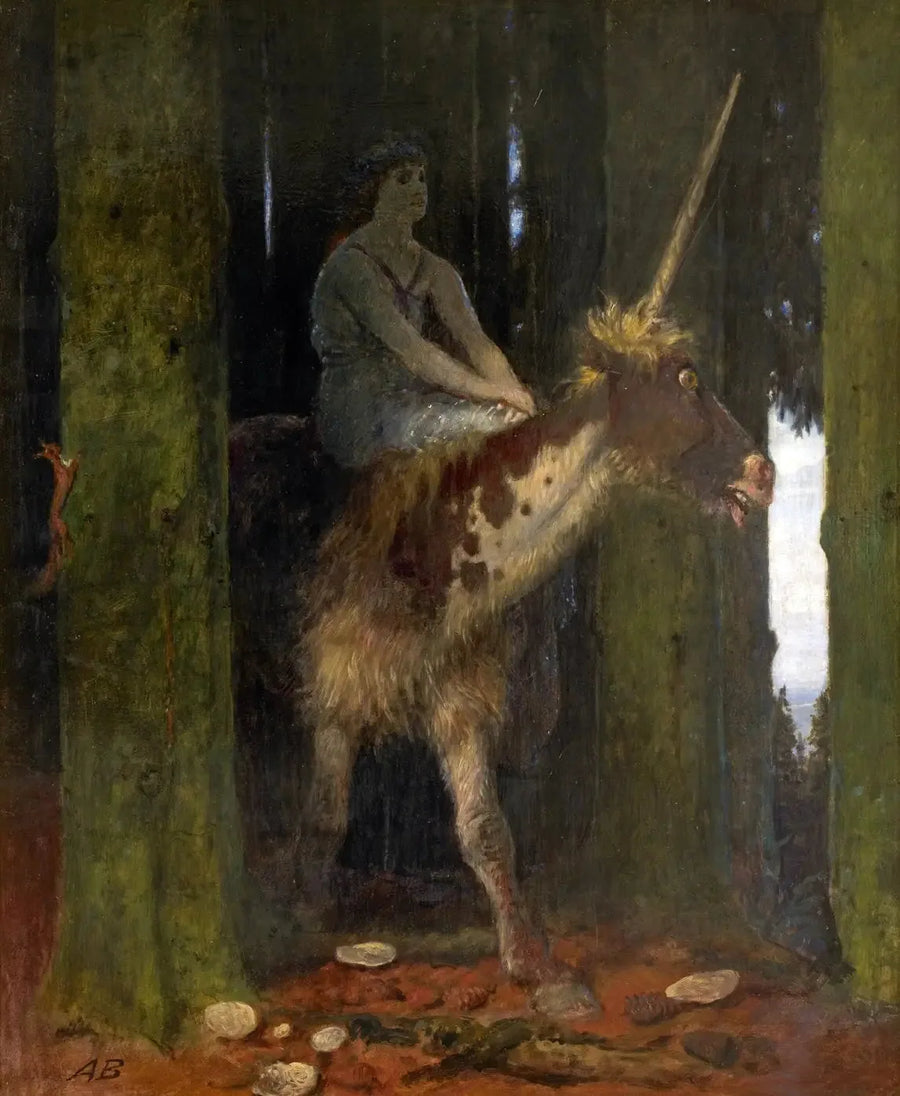 Skogens tystnad - Arnold Böcklin