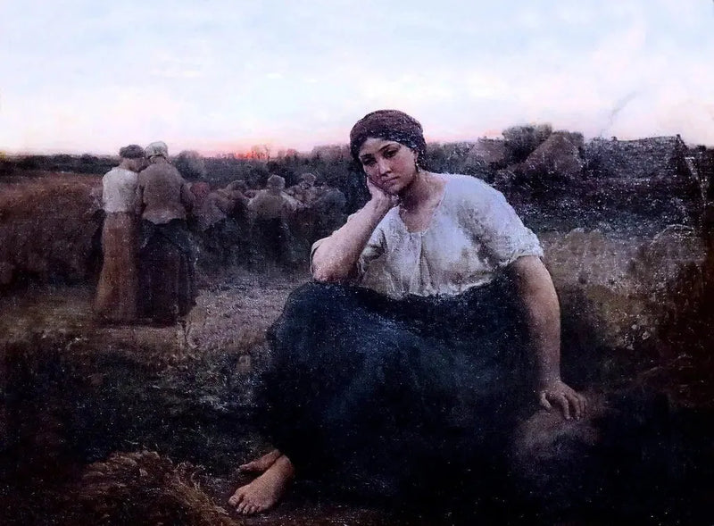 Kvällen - Jules Breton