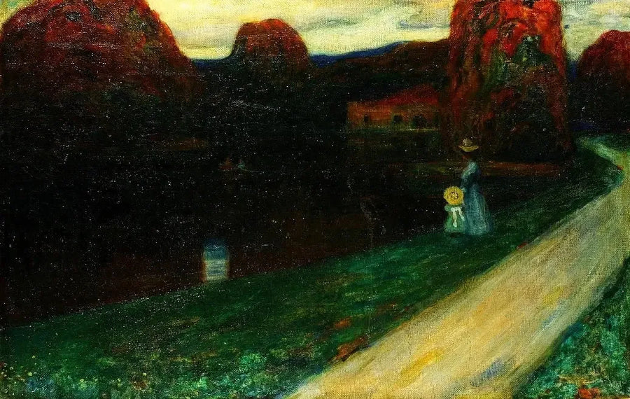 Kvällen. - Vassily Kandinsky