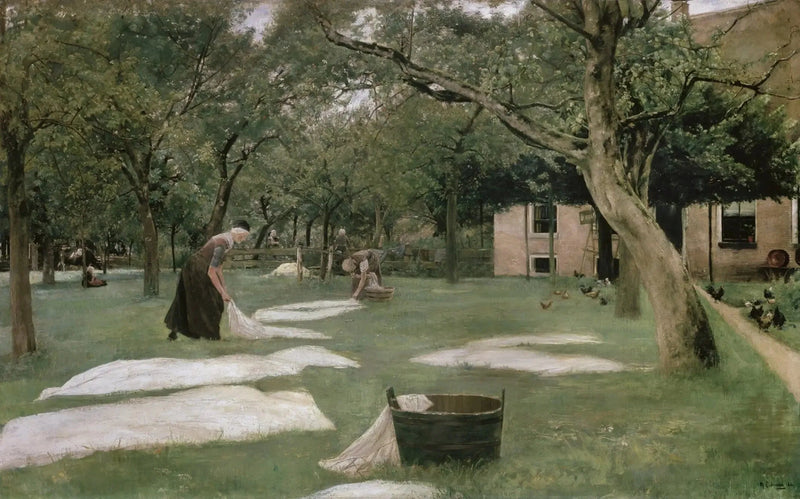 Den blekande golvet - Max Liebermann