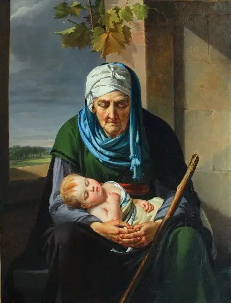 Barnets sömn och ålderdomens - Marie-Guillemine Benoist